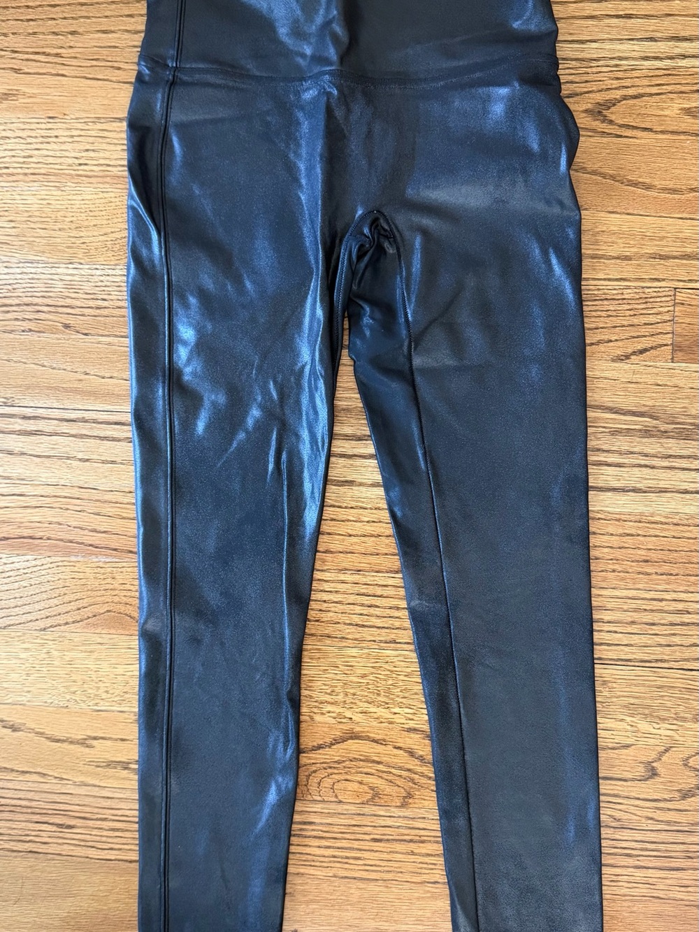 SPANX Black Leggings-Medium